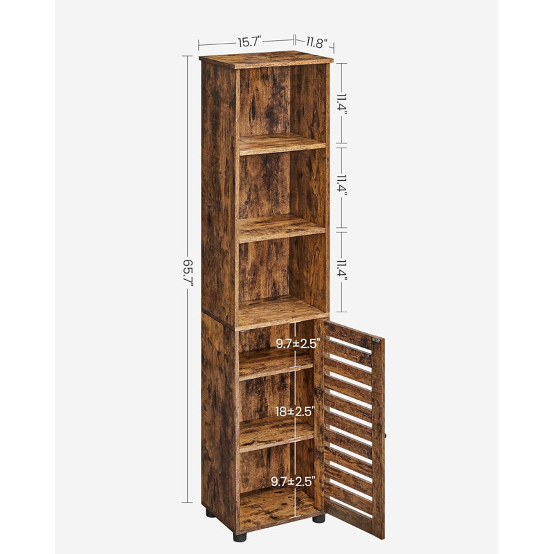 Armoire de salle de bain autoportante Norwin