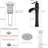 Single-handle Bathroom Faucet with Drain Assembly-71770737