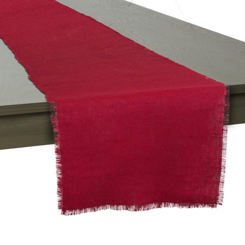 Geoghegan Table Runner, 74" L x 15" W, Tango Red