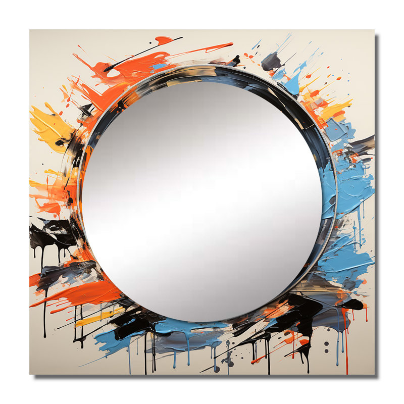 Analyser - Art mural miroir en vinyle Fusion Music, 29 po x 29 po