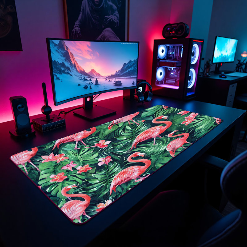 Polyester Desk Pad, 23.6x13.8