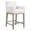 Tabouret de comptoir avec accoudoirs Bethea-107095732
