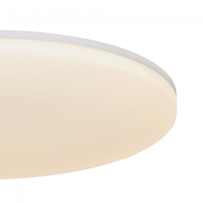 LED Flush Mount, 3000K, 4.3cm H x 35cm W x 35cm D