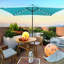 Parasol de patio rectangulaire exceptionnel avec des fonctionnalités avancées pour le plaisir en plein air-580565743