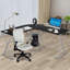 L-Shaped Metal Base Computer Desk
