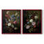 Impression encadrée Demure Dutch Floral I-Premium - prêt à être accroché - aucun clou requis-107998450-107998452