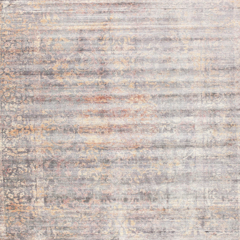 Apolonio Floral Indoor Rug, Round 5'
