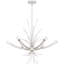 Cheyene 6-Light Brushed Weathered Brass Chandelier-98691617