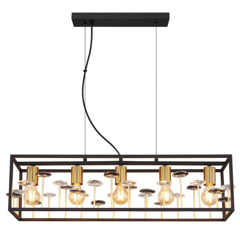 5 - Light Matte Black Pendant