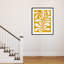«Lomi Goldenrod I» par Grace Poppframed, reproduction d'art-1333629354-1333629349