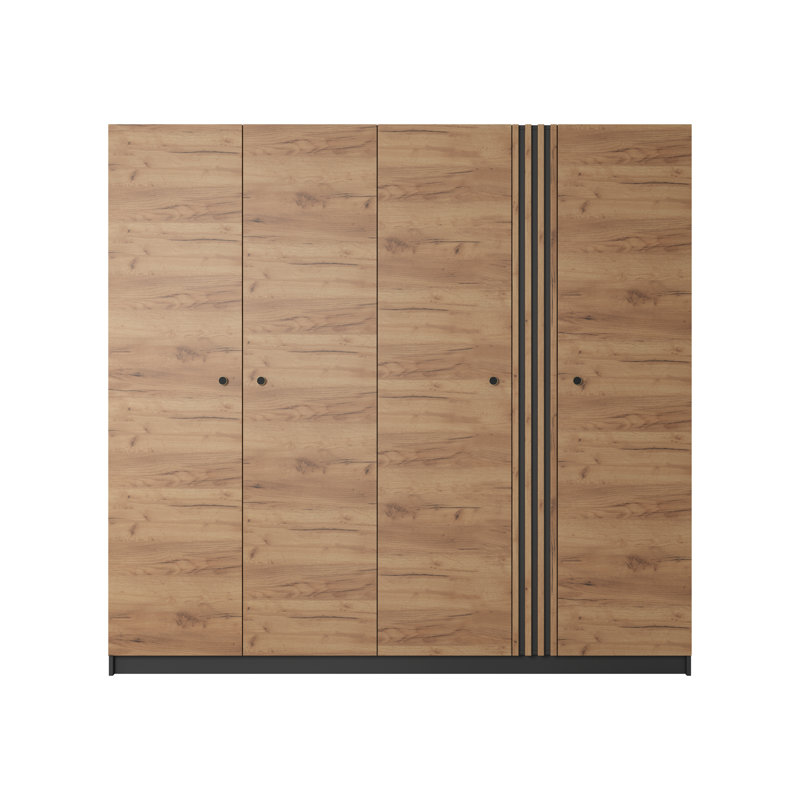 4 Door Manufactured Wood Wardrobe