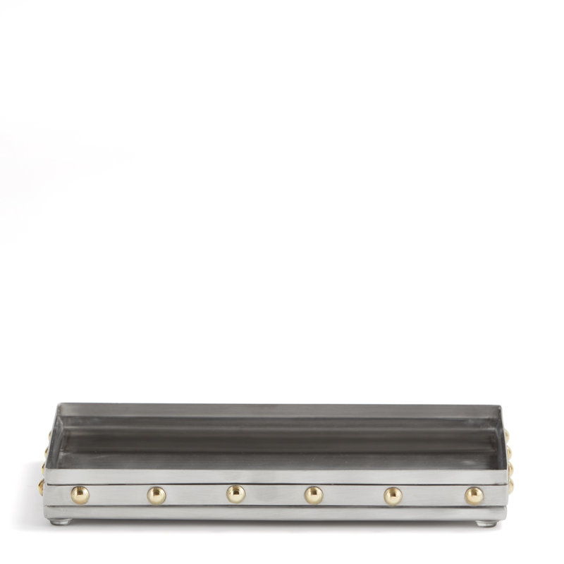 Rivets Bathroom Tray