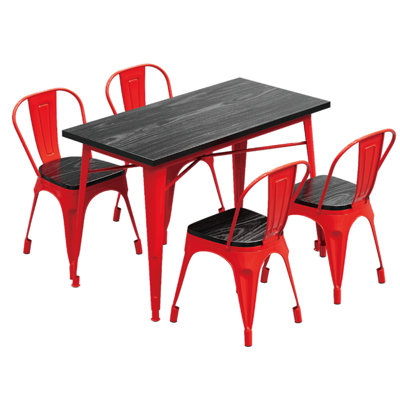 Ensemble de salle à manger rectangulaire L 55,2 po x l 27,6 po