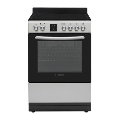 Equator Advanced Appliances Standalone 24" 2.4 Cubic Feet Ceramic burner Electric Free Standing Convection Range