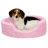 Ultra Plush Oval Donut Dog Bed-809269204-809269214