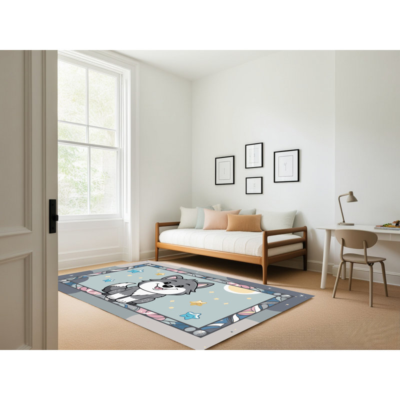 Tapis de vacances d'Halloween The Holiday Aisle®, Rectangulaire 2 pi x 3 pi