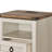Primm Farmhouse 23.6'' H 2 Drawer Nightstand with LED Light & Charging Station-1182676336