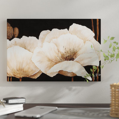 «Amazing Poppies IV», impression sur toile