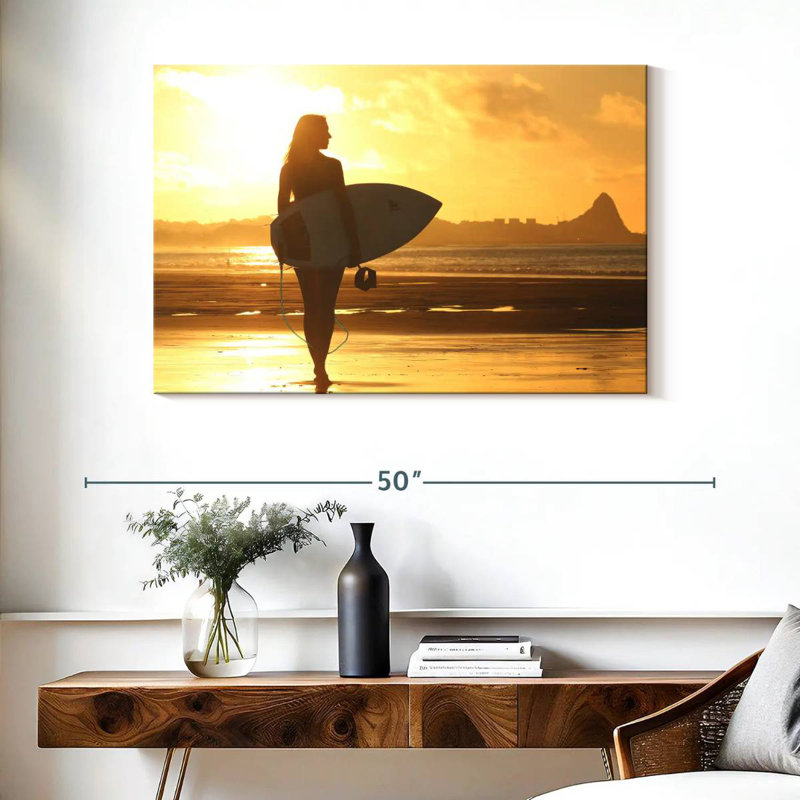 Planche de surf Senne Sunset, H 26 po x l 39 po