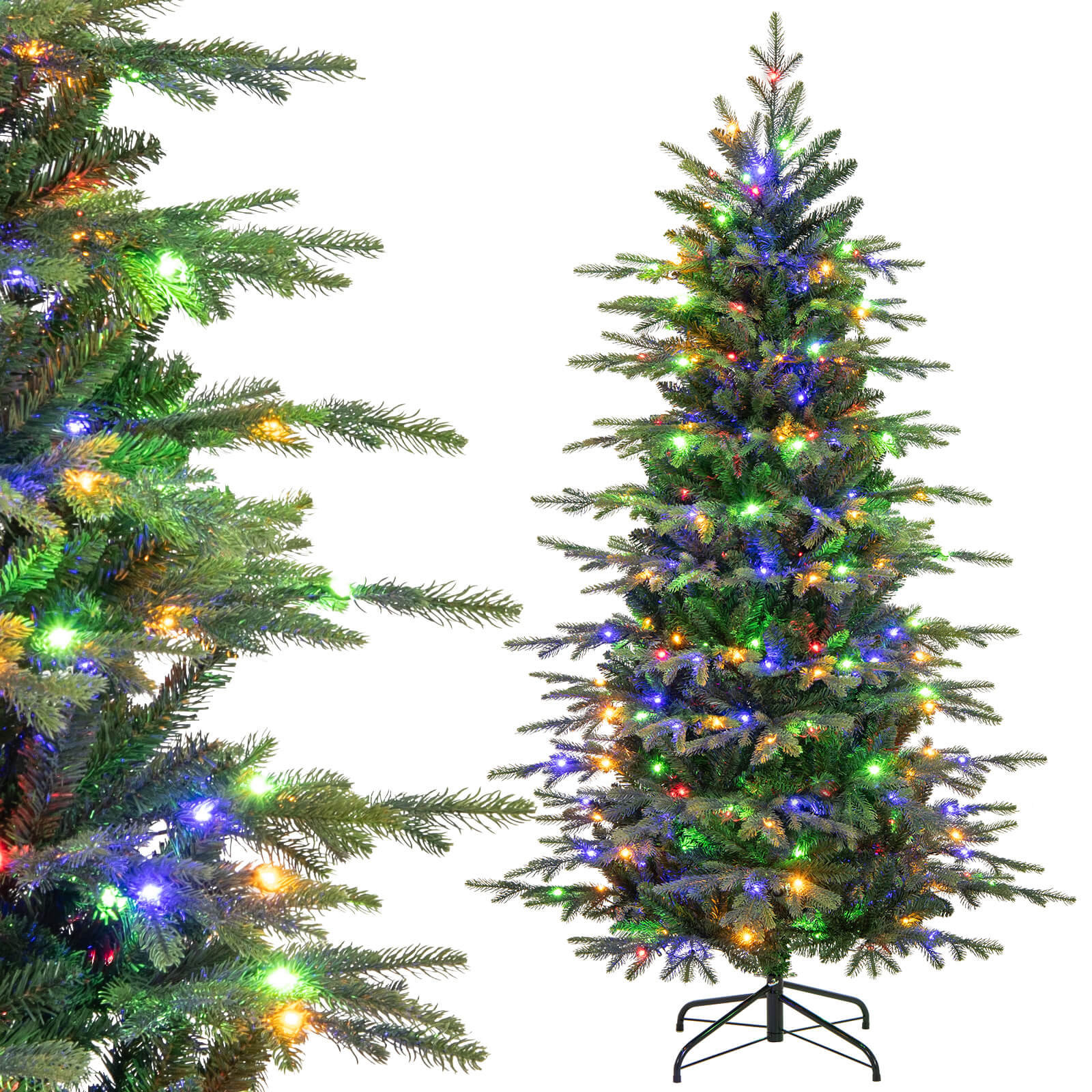 9' Pre-Lit Christmas Tree, 6'