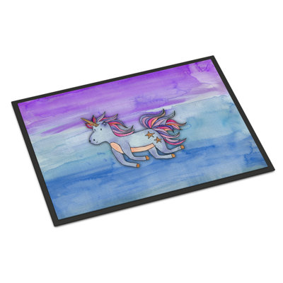 Zelma Non-Slip Outdoor Doormat