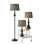 Ensemble de lampes sur pied et de table 60,53 "Chiu