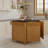 Kennedy Kathryne 48"  Kitchen Island with Black Quartz Countertop-120090251