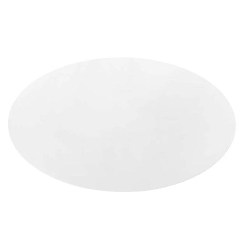 Santorini Oval Shiny Mdf Dining Table, 30"H x 78"L x 48"W
