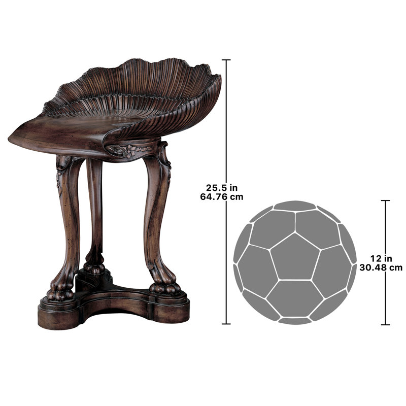 Emanuel Solid Wood Accent Stool