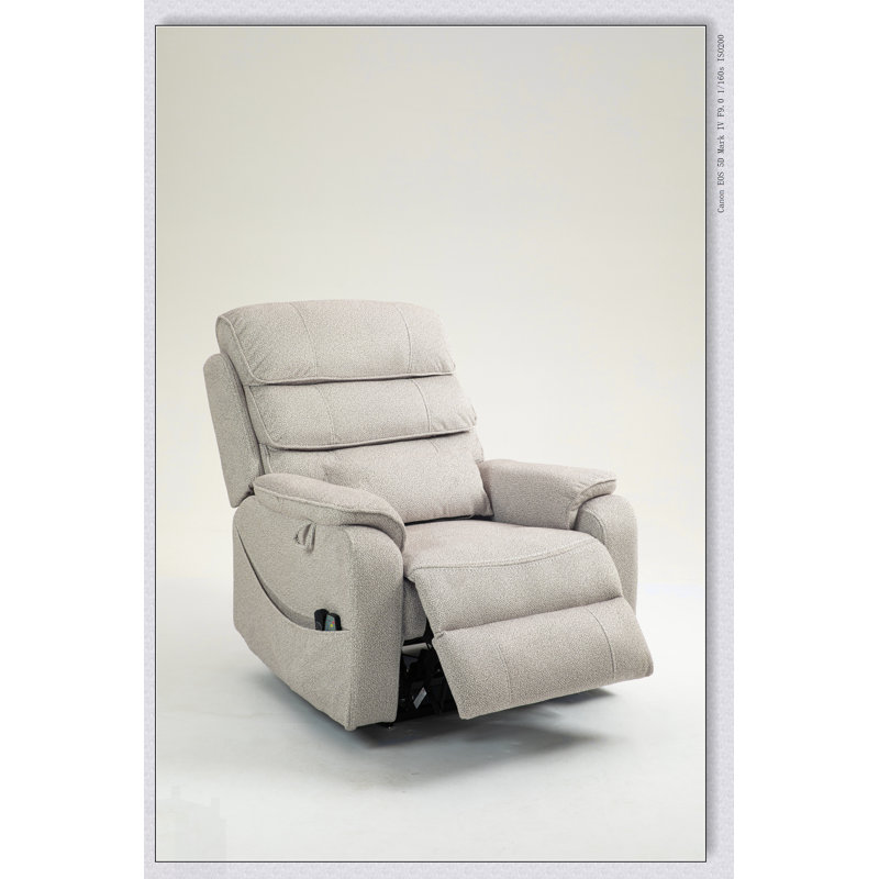 Fauteuil inclinable électrique avec fonctions de massage, de chauffage et de levage pour le confort et la commodité des personnes âgées