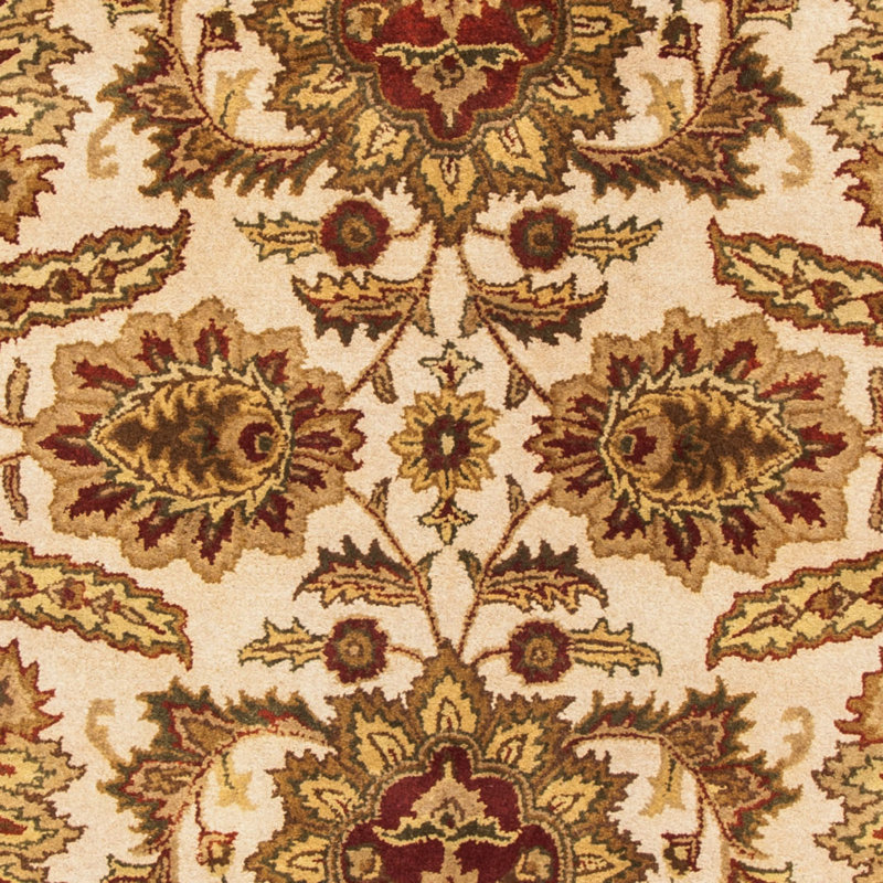 Hand Tufted Wool Oriental Rug, Oval 7'6" x 9'6"