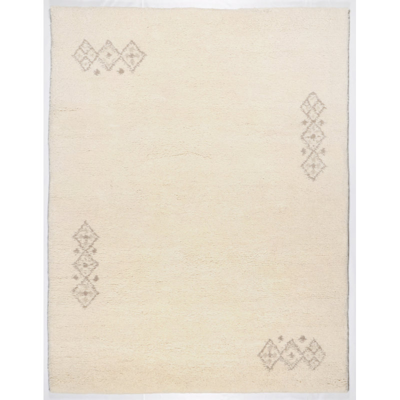Geometric Wool Hand Woven Area Rug