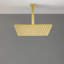 Pomme de douche carrée 16 pouces en acier inoxydable 304