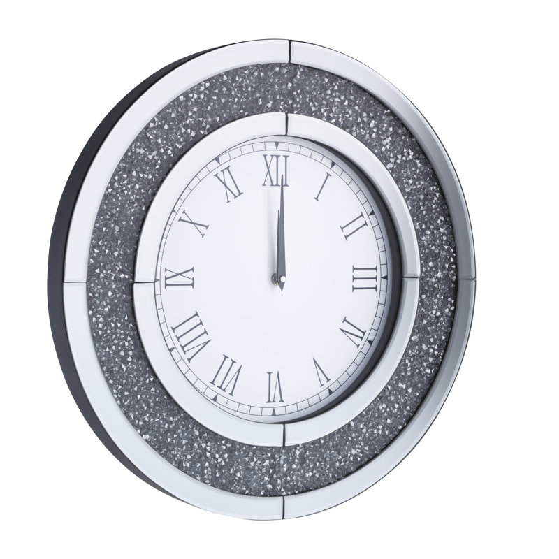 Camas Glass Wall Clock