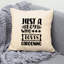Citation amusante «Garden Lover» 718 - Coussin décoratif inclus-819920001