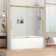 60" W X 60" H Double Sliding Frameless Shower Door