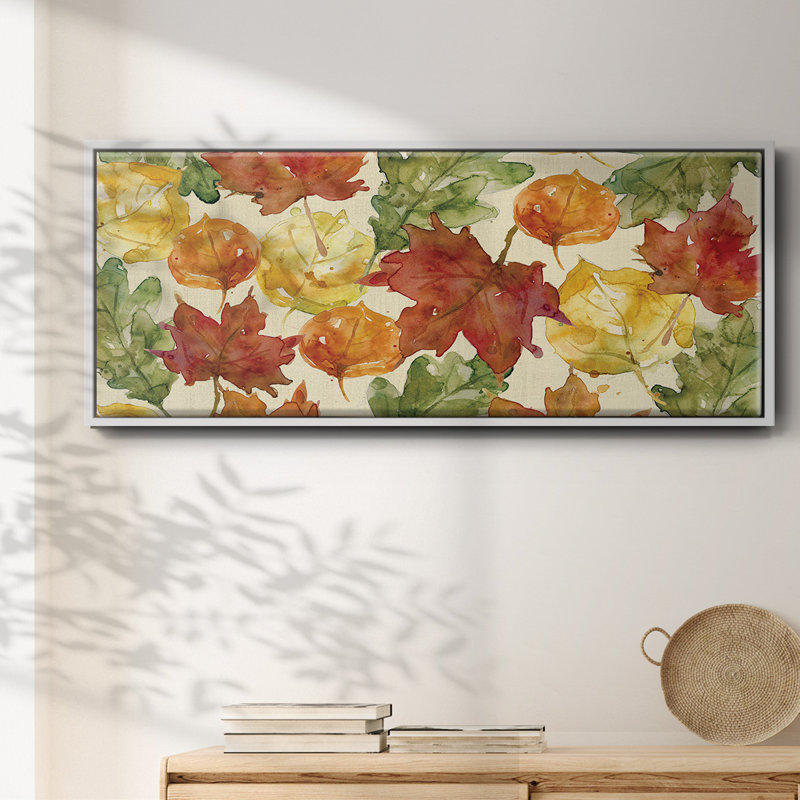 Autumn Leaves- Framed Canvas