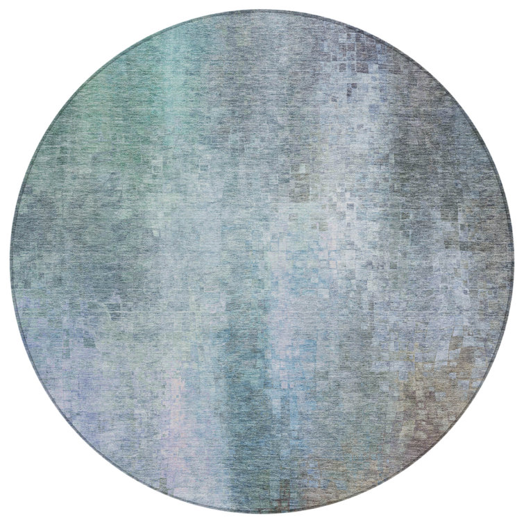 Machine Washable Indoor/Outdoor Kaczor ACN2241 Abstract Rug