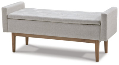 George Oliver Brea Upholstered Flip Top Storage Bench Reviews