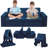 Modular Sectional Sofa for Kids 8-Piece-1833390352