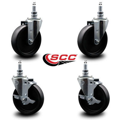 Assure Parts Replacement Caster Set with Brakes – SCC