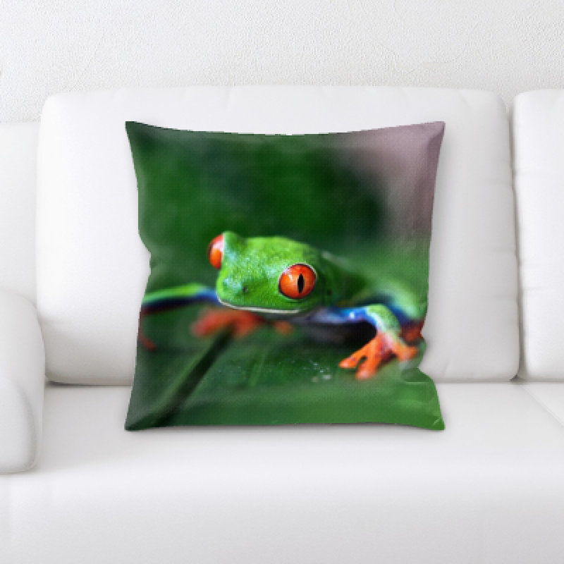 Microsuede Throw Pillow