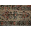 Tapis turc rétro avec motif traditionnel vieilli 6 x 9