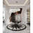 1 - Light LED Chrome Chandelier with Crystal Accents-605410640-605410653