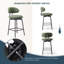 Tabouret de comptoir pivotant 27 po Bayville-115184304