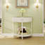Table de bout demi-lune Artisan-Wave-1247692945