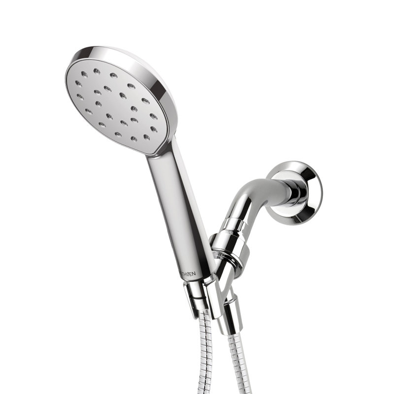 Methven Kiri 1-Spray 6 in. Single Wall Mount Handheld Shower Head in Chrome