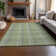 Premium Machine Washable Cerrito AMF563 Green Rug