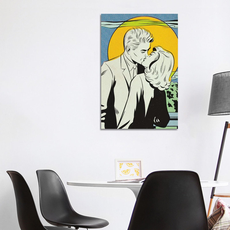 Moon by Joseph McDermott - Print on Canvas, 152.5 cm H x 101.5 cm W x 3.175 cm D, Wrapped Canvas