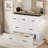 Multi-functional Foldable Murphy Bed  With Charging Station And 1 Large Storage Drawer-562773348-562773351